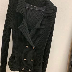 Women’s thick, button up sweater